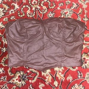 Forever 21| Feaux Leather Bandeau